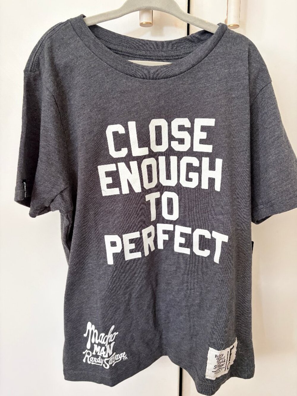 Macho Man Randy Savage "Close Enough To Perfect" Graphic Tee